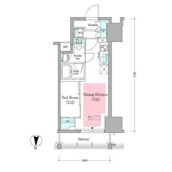 アーバネックス深川住吉IIIの物件間取画像